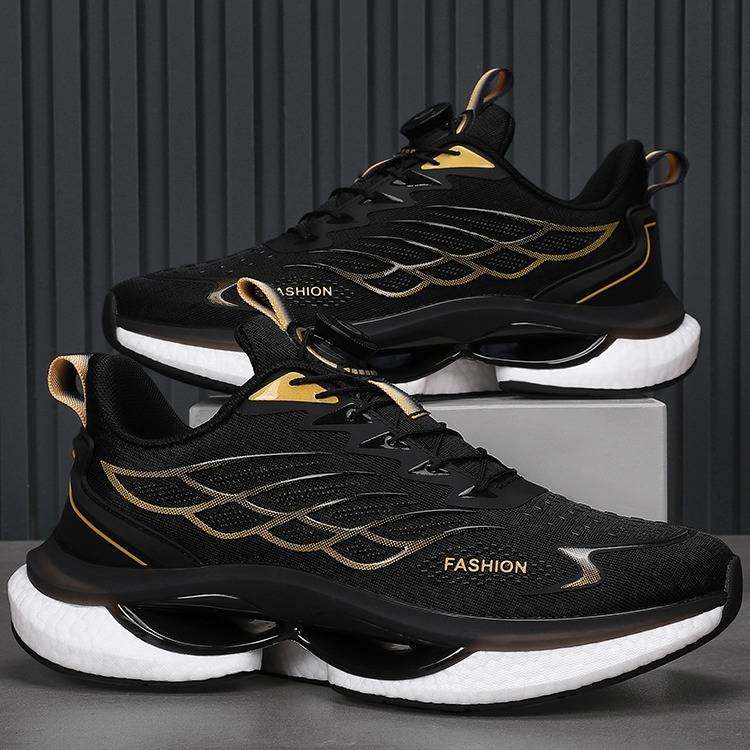 打羽毛球鞋男款青少年儿童男童减震训练纽扣运动球鞋