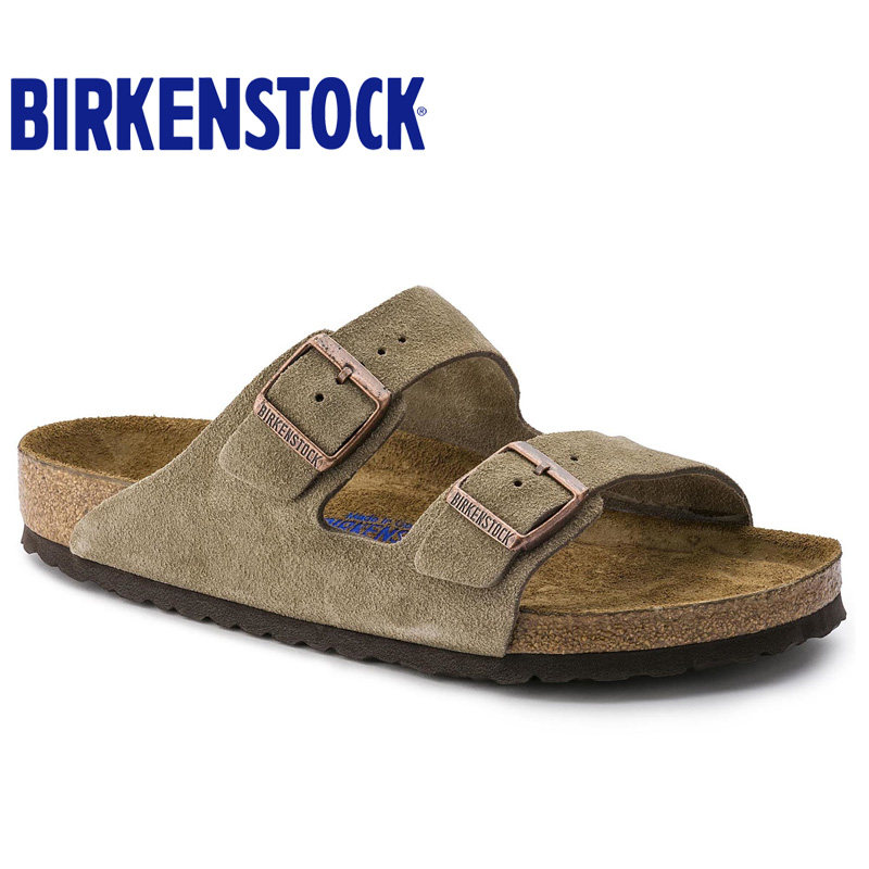 Birkenstock soft leisure time comfortable lovers cork sandals  suede soft sole Arizonain the Men's Shoes, Slippers  category - from Buy2taobao.com to provide professional Taobao agent buy service