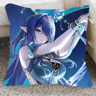 菈乌玛可爱方形抱枕定制原神游戏客厅沙发宿舍靠枕头生日礼物