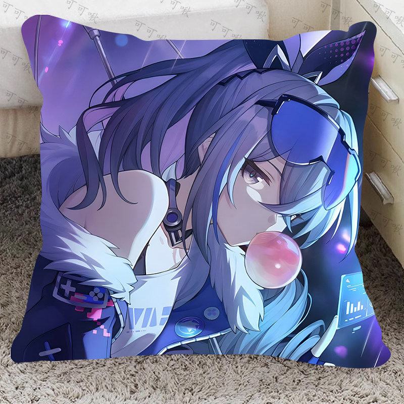 银狼周边抱枕崩坏星穹铁道动漫游戏玩偶卧室客厅沙发枕头生日礼物