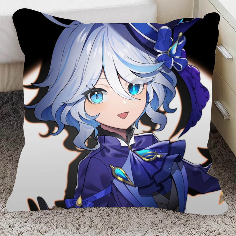 原神水神芙宁娜芙芙可爱抱枕原神芙卡洛斯周边二次元定制靠垫