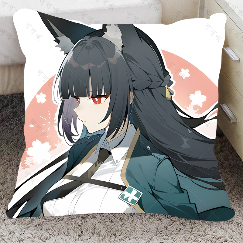 绝区零星见雅可爱抱枕周边二次元少女玩偶宿舍客厅靠枕头礼物
