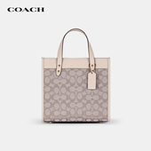 蔻驰女士专柜款 情人节礼物 COACH Field托特包手提单肩斜挎包