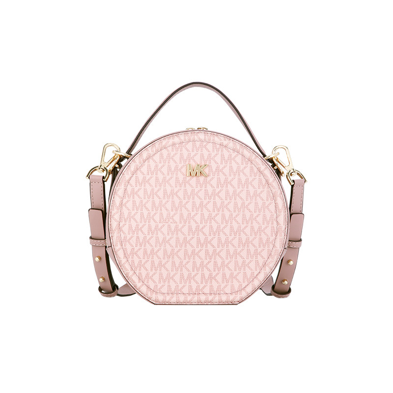 Michael Kors奢侈品迈克科尔斯mk女包手提包小圆饼包单肩斜挎包