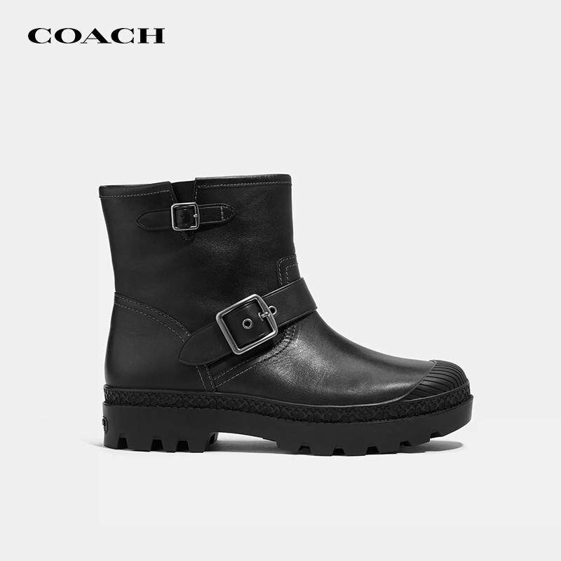 COACH/蔻驰Trooper女款短皮靴