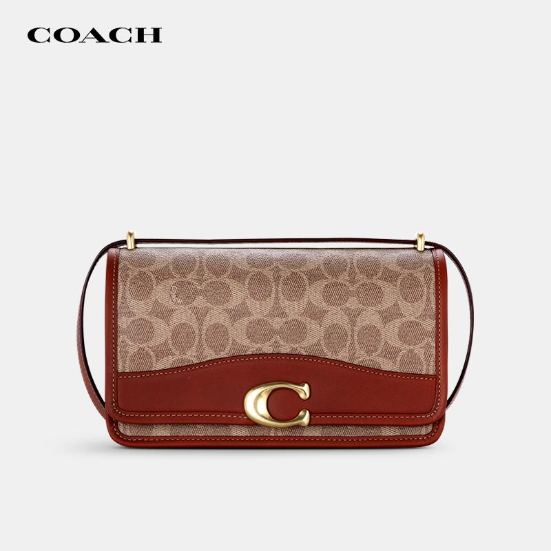 COACH/蔻驰专柜单肩斜挎小方包