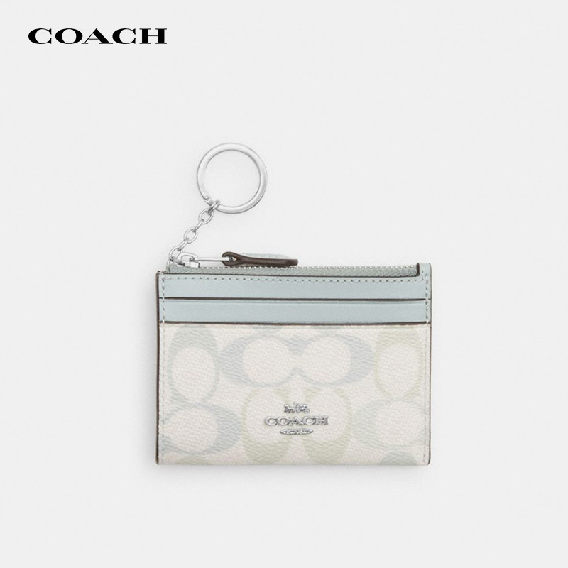【正品保证】COACH/蔻驰女士卡包Skinny证件包便携新款零钱包