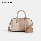 蔻驰女士新款 情人节礼物 COACH 波士顿包单肩斜挎手提女包送女友