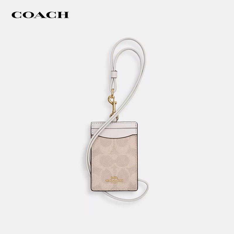 COACH/蔻驰Lanyard挂脖男女卡包