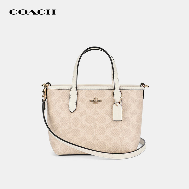 【正品保证】COACH/蔻驰女士托特包迷你City15手提单肩斜挎包