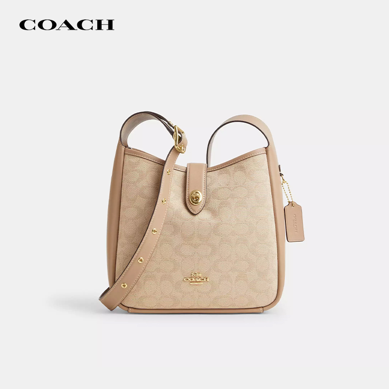 COACH/蔻驰Hadley旋锁单肩斜挎包