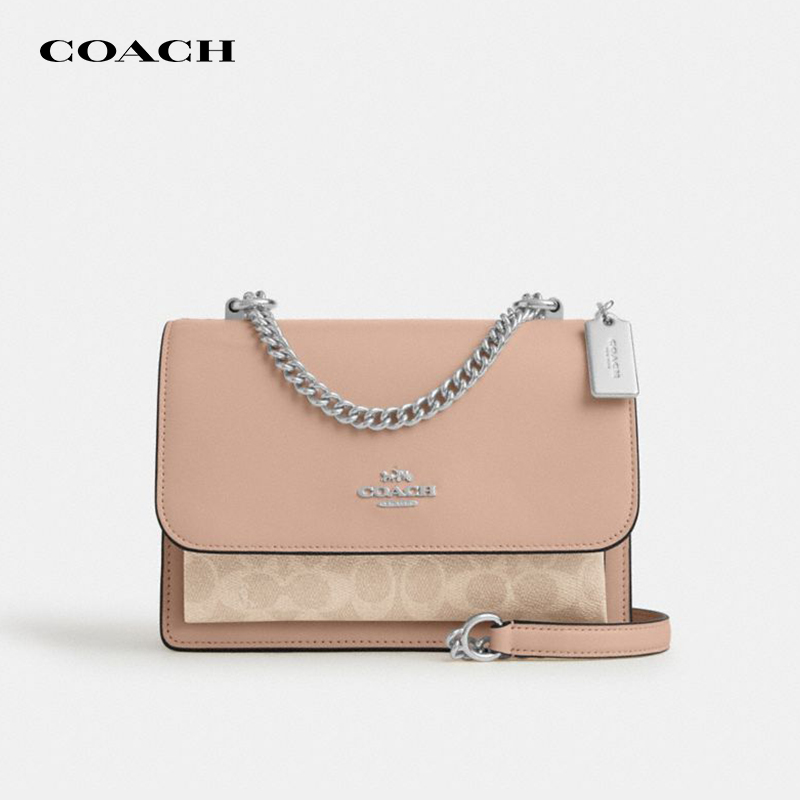 COACH/蔻驰新款链条轻奢风琴包