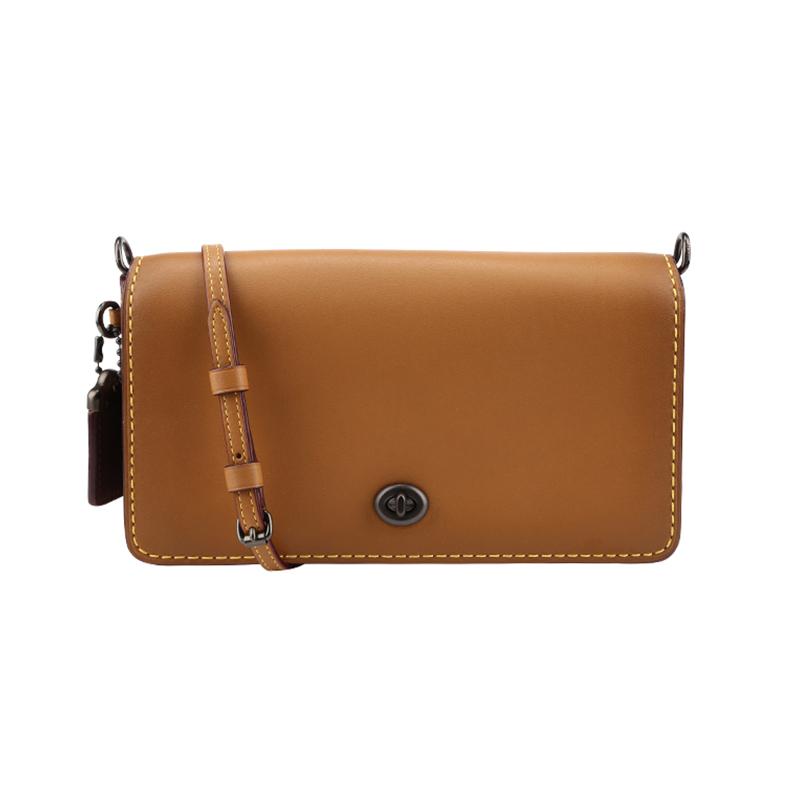 COACH/Þ¢³Û2018пîŮʿţƤ°ü´¿É«µ¥¼çб¿æ°üÅ·ÃÀר¹ñ´óÅÆ24094