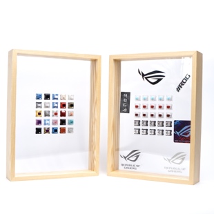 机械键盘华硕ROG试轴器展示体验器ROG游侠RX光轴蓝轴红轴NX冰川蓝