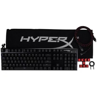 金士顿Hyperx阿洛伊FPS 原装 RGB键盘收纳袋布丁键帽数据线配件