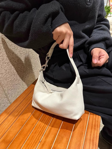 2025新款韩系春夏精致hobo饭盒便当包简约时尚手提单通勤便携小包