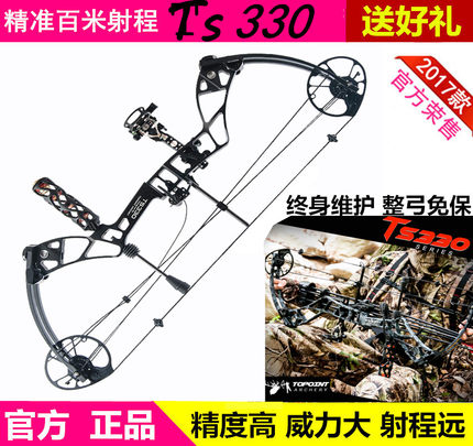 20新款复合弓箭套装 顶点TS350/TS330体育比赛复合弓射鱼弓箭器材