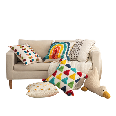 JanuAry/简语家纺抱枕客厅田园风