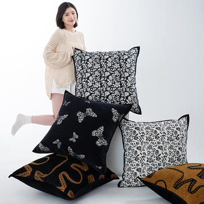 美拉德法式抱枕套不含芯轻奢高级感客厅沙发靠枕靠垫大号靠背飘窗
