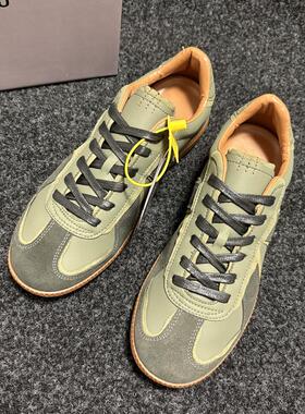 2025新款复古简约时尚德训鞋男德系低帮透气平底板鞋潮流休闲男鞋