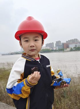 儿童玩具建筑工地安全工程帽过家家角色扮演幼儿园头盔光头强帽子