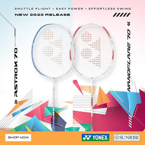 YONEX尤尼克斯全碳素天斧AX70疾光NF70女士疾光700PRO羽毛球拍