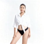 美式性感丁字裤女运动健身高弹舒适透气无痕t裤低腰纯棉女士内裤