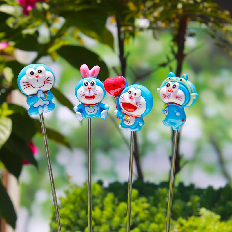 可爱动物猫咪花插微景观造景花盆