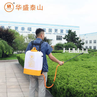 华盛泰山电动喷雾器3WD-18打药机农用养殖消毒消杀灭蚊电动喷雾机