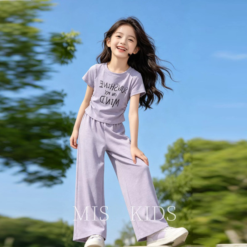 女孩独特漂亮套装韩系高级感短袖图片