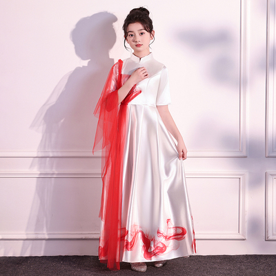 六一儿童合唱服男女童大合唱团中小学生诗歌朗诵红歌比赛表演服装