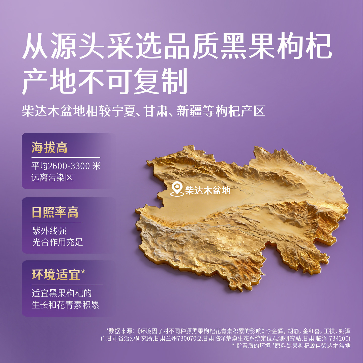 金麦杞央企联名款黑果枸杞花青素冻干粉