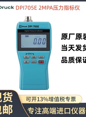 德鲁克DPI705E 2MPA压力指示仪 数字压力表 智能铁路用工业压力计