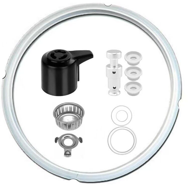 电压力锅配件电压力锅密封圈3/4/5/6L浮子阀排气阀防堵网卡扣