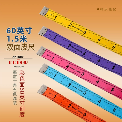 Импортированное качество мягкого линейка, измерение измерения тряпичной рулетки, 3 метра мягкой линейки, измерение одежды, линейка ткани