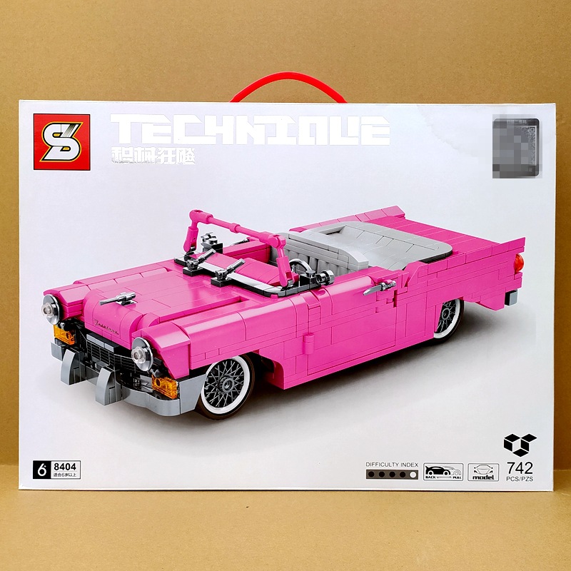 加致积木8404积械狂飙复古敞蓬周