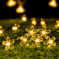 Solar-powered string lights, colored lights, ambient lights, flashing lights, starry sky lights, outdoor waterproof New Year hanging lights, courtyard decoration lights thumbnail 6