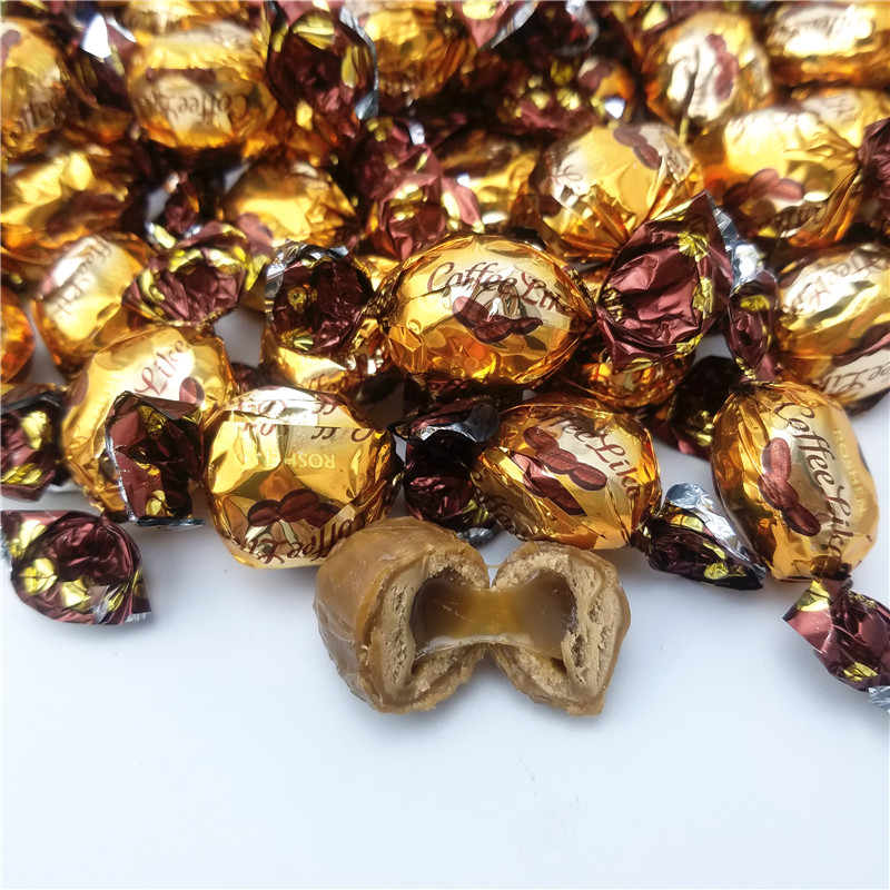 如胜进口roshen咖啡味250克糖果