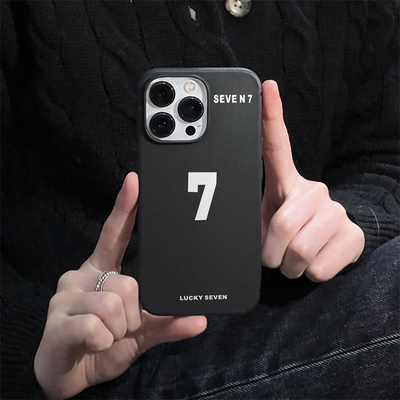 原创小众ins手写简约字母适用苹果17promax不会撞壳手机壳iphone17新款16pro黑色磨砂13超薄12男生15硅胶软壳