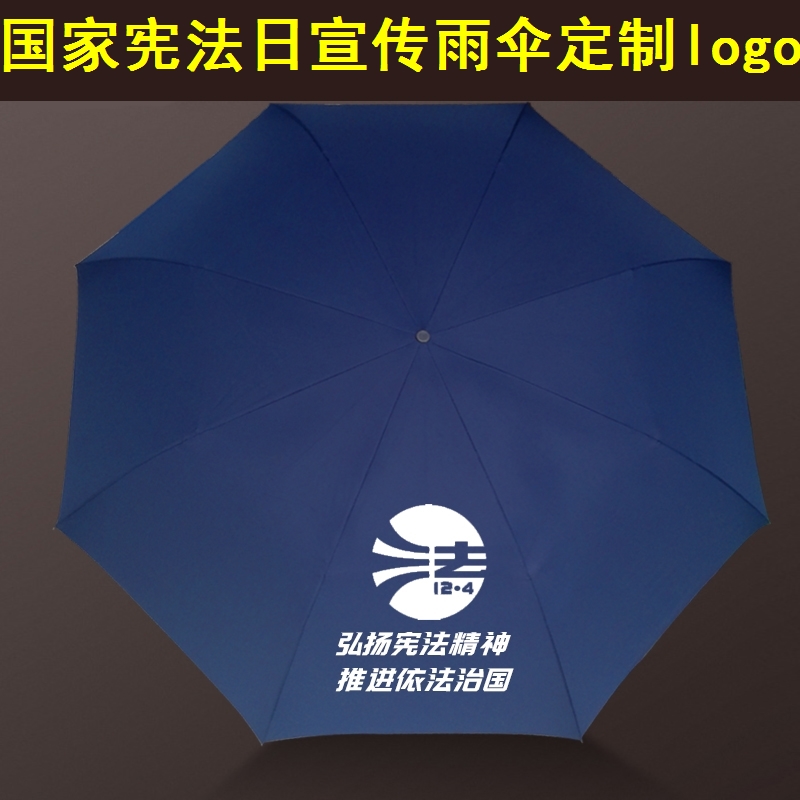 司法局法院机关单位12.4国家宪法日知识讲座宣传物料广告雨伞定制
