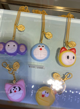 日本 Q-pot qpot 哆啦A梦 马卡龙 包挂 挂件 钥匙扣 食玩