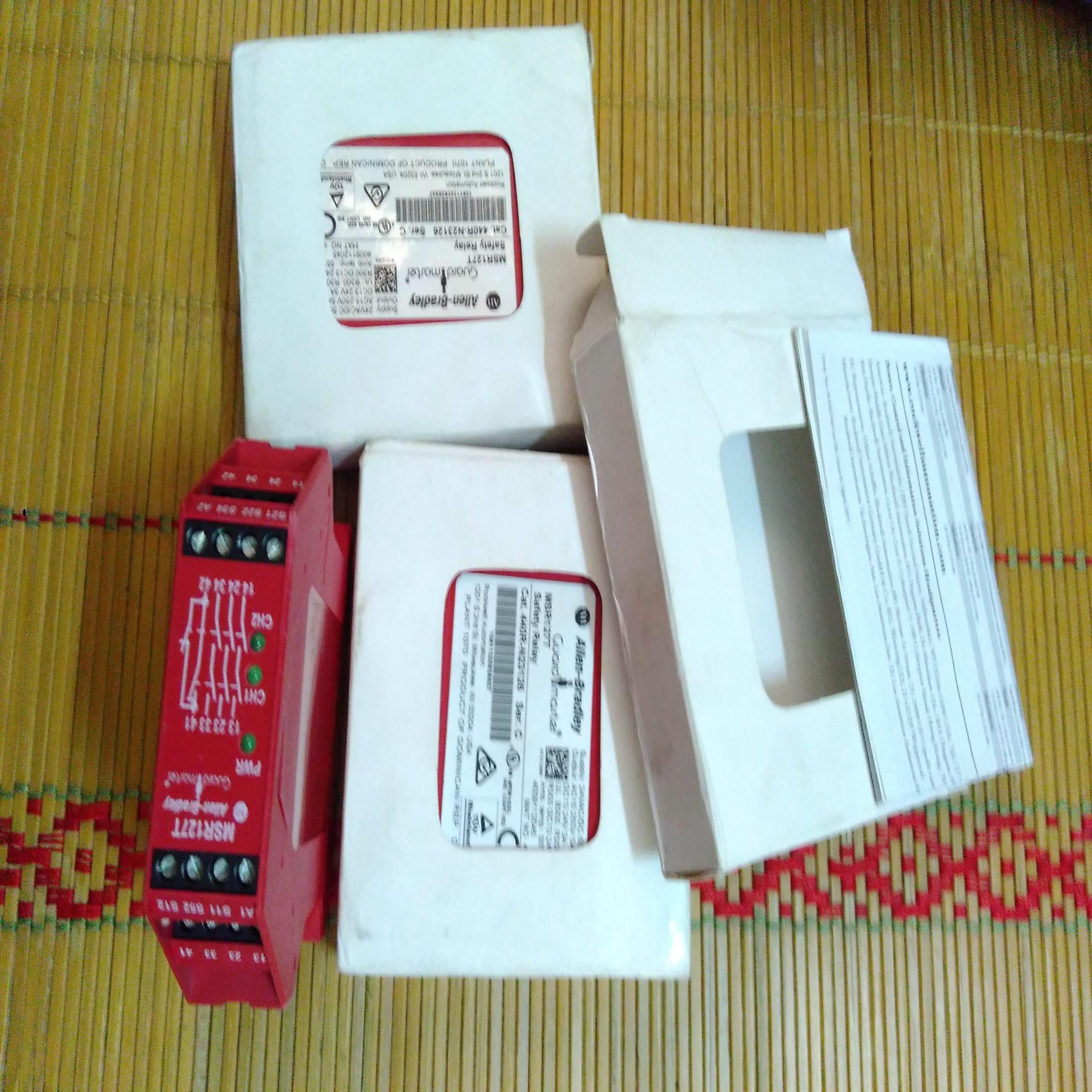 配件Allen-Bradley安全继电器MSR127T现货440R-N23126 EM4R2D议价