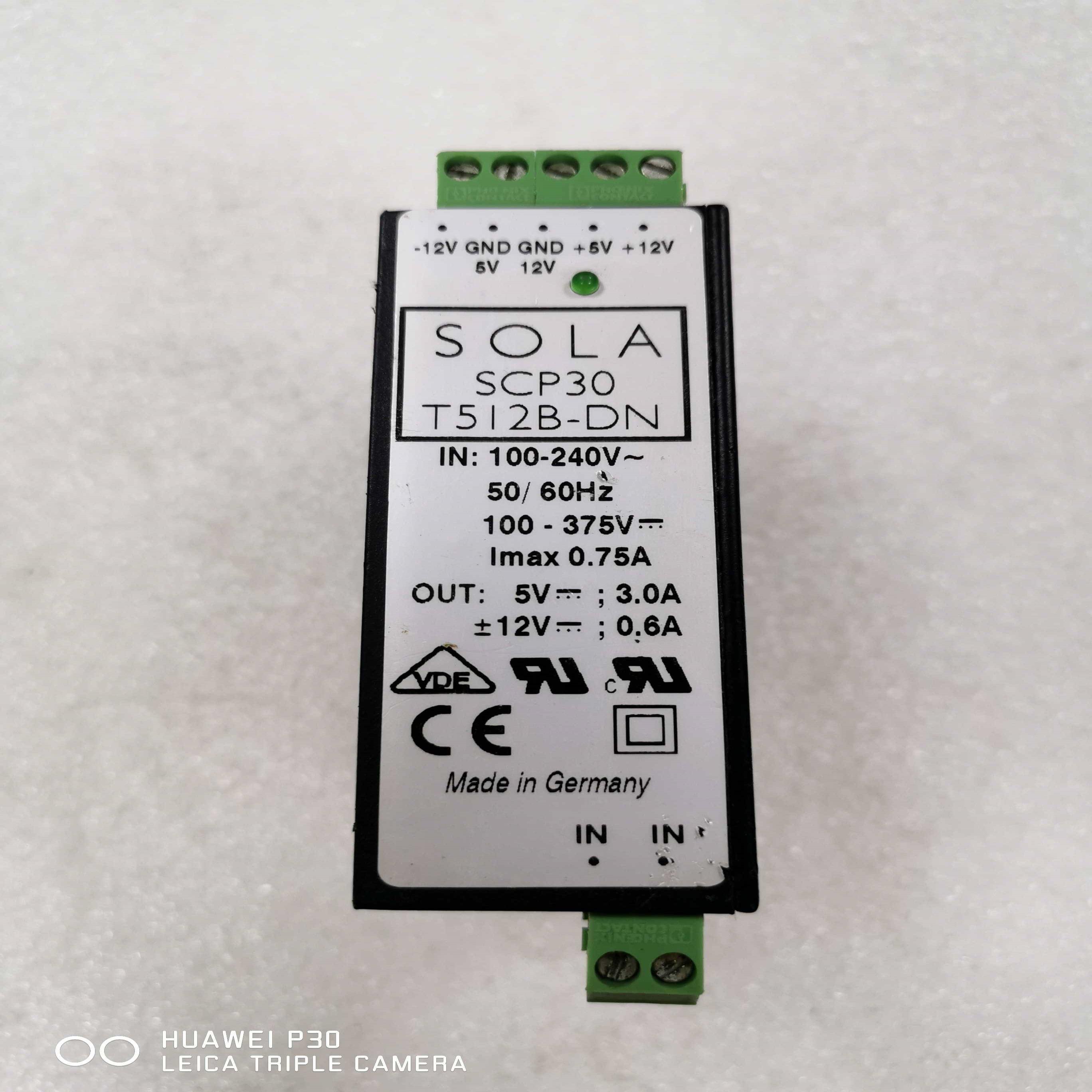 配件美国SOLA开关电源SCP30 T512B-DN包好包邮议价