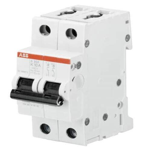 配件原装ABB微型断路器   S202-K2   2P  2A议价