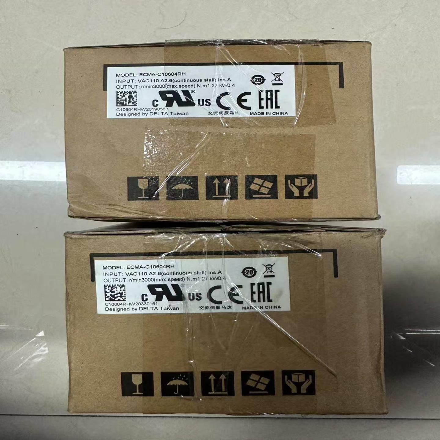 配件全新台达电机ECMA-C10604RH 400w 伺服电机 全新原装 正议价