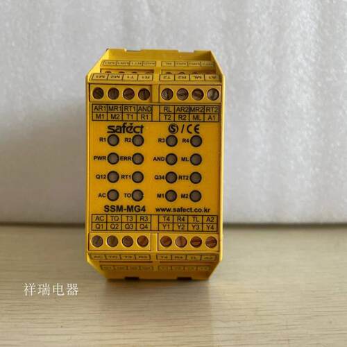 配件原装美国SAFECT安全继电器SAFECT SSM-MG4 24VDC议价