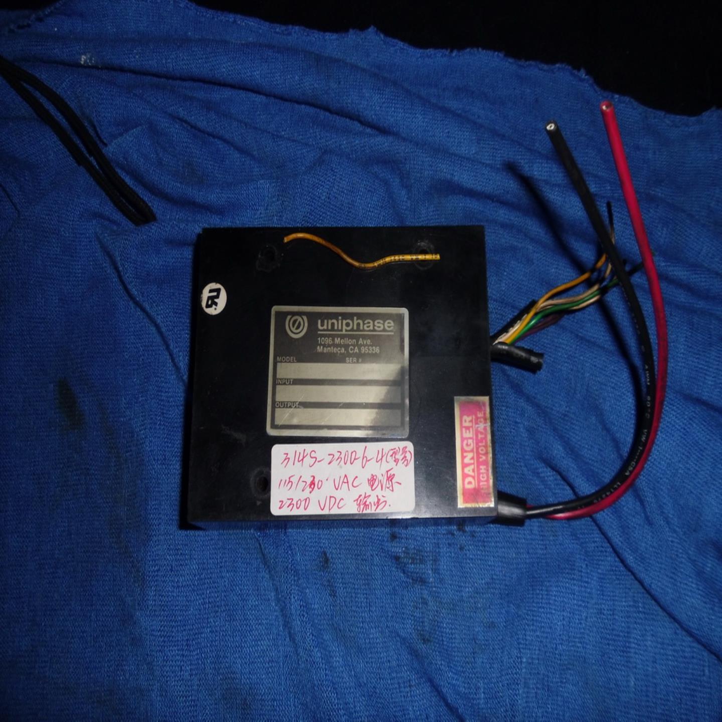 配件UNIPHASE高压包 314S-2300-6-4 220VAC转2300VDC 议价