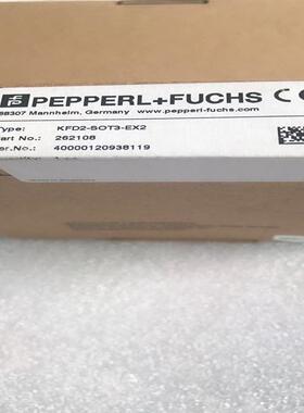 配件原装进口倍加福安全栅KFD2-SOT3-EX2订货号262108议价