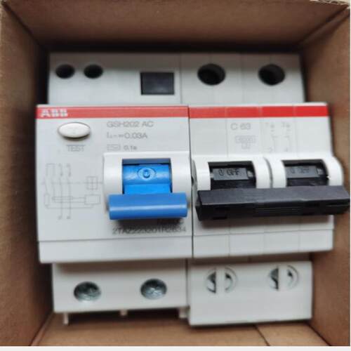 配件原装ABB剩余电流动作断路器   GSH202 AC-C63/0.03议价