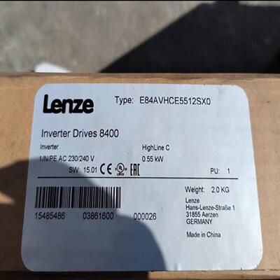 配件全新伦茨驱动器E84AVHCE5512SX0现货议价议价
